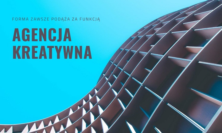 Kreatywna agencja biznesowa Motyw WordPress