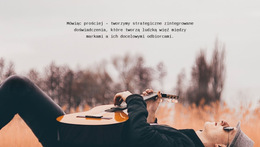 Dźwięki Natury - Szablon Internetowy