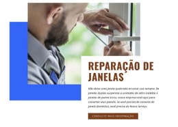 Conserto De Janela - Modelo De Site Gratuito