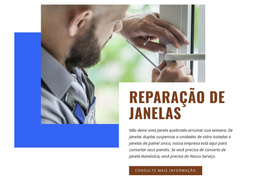 Conserto De Janela - Lindo Tema WordPress