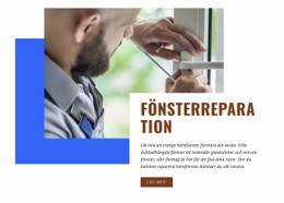 Fönster Reparation - Inbyggd Cms-Funktionalitet