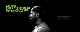 Wir Sind Perfektionisten - Einfaches Website-Design