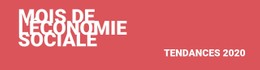 CSS Gratuit Pour Tendances De L'Économie Sociale