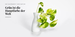 Exklusiver Website-Builder Für Psychologie Der Farbe Grün