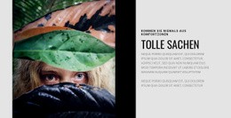 Responsives HTML5 Für Komm Niemals Aus Komfort