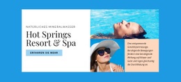 Resort Und Spa Hotel - Beste HTML5-Vorlage