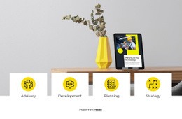 We Build Experiences - Simple Homepage Design