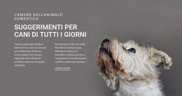 Suggerimenti Per Cani Di Tutti I Giorni - Codice Modello HTML