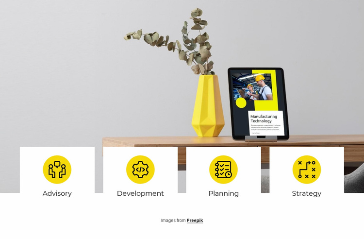 We build experiences eCommerce Template
