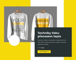 Technologie Tisku HTML Šablona