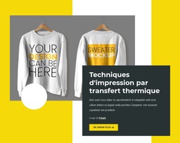 Techniques D'Impression Modèle HTML