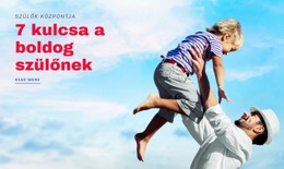 Weboldal Tervezés A Következőhöz: Boldog Nevelést