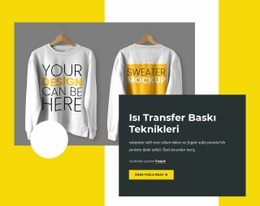 Baskı Teknolojileri - HTML Template Builder