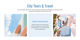 City Tours And Travel - Best Homepage Design