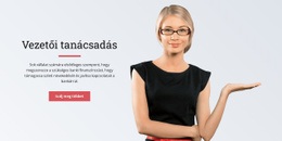 Végrehajtó Vezetés - HTML Oldalsablon