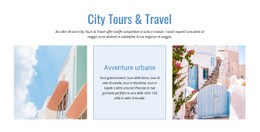 Strumento Di Simulazione Del Sito Web Per Tour Della Città E Viaggi