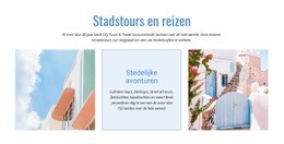 Rondleidingen Door De Stad En Reizen - Websitesjablonen