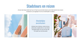 Rondleidingen Door De Stad En Reizen - Exclusief WordPress-Thema