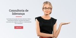 Design De Site Multifuncional Para Consultoria De Liderança