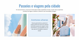 Passeios Pela Cidade E Viagens - Modelo Joomla Para Download Gratuito