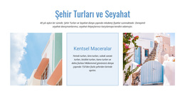Şehir Turları Ve Seyahat - Özel WordPress Teması