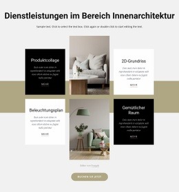 Firma Für Innenarchitektur - Kostenlos Herunterladbares Website-Modell