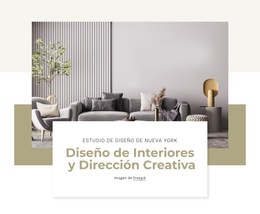 Proyectos De Interiorismo: Plantilla De Sitio Web Premium Para Empresas