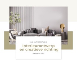 Interieur Projecten - Persoonlijk Websitesjabloon