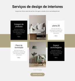 Empresa De Design De Interiores - Download De Modelo HTML