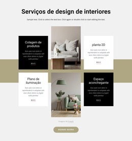 Empresa De Design De Interiores - Tema WordPress