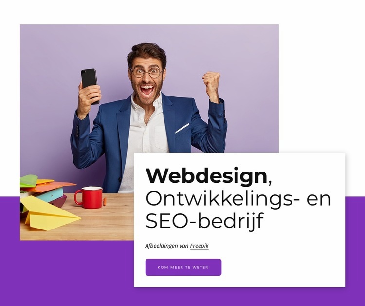 Merkstrategie, visuele elementen, webdesign Html Website Builder