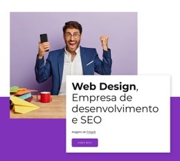 Estratégia De Marca, Elementos Visuais, Web Design - Maquete Do Site