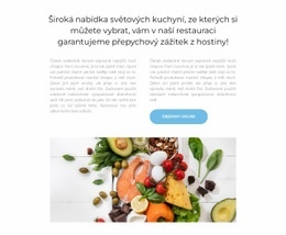 Jezte Zeleninu A Ovoce – Jednoduchá HTML Šablona