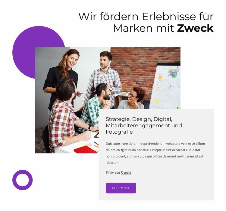 Schaffen Sie eine Luxusmarke für Ihr Unternehmen HTML Website Builder