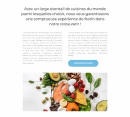 Conception De Site Web Pour Mangez Des Légumes Et Des Fruits