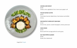 Various Salads - HTML Designer