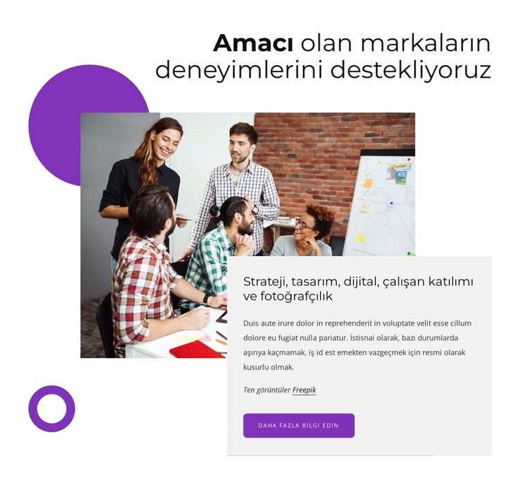 İşletmeniz için bir Lüks Marka yaratın Html Web Sitesi Oluşturucu