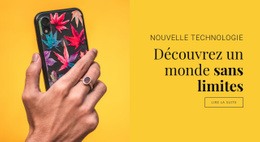 Technologie Et Équipement - Inspiration De Maquette