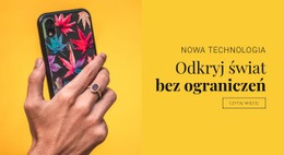 Gotowy Do Użycia Projekt Witryny Dla Technologia I Wyposażenie