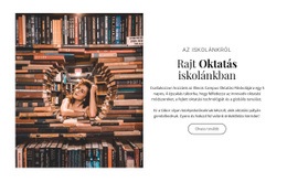 Webdesign Általános Iskolai Oktatás Számára