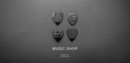 Music Shop - Static Website