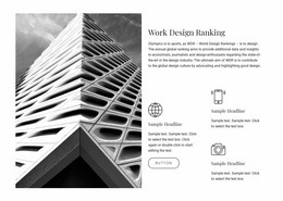 Work Design Ranking Website Builder Templates