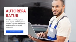 Premium-Website-Design Für Reparatur Des Kühlers Des Kühlsystems