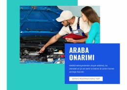 Oto Elektrik Tamiri Ve Hizmetleri - Web Sitesi Tasarımı Ilhamı