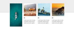 Best Coastal Destinations - WordPress Theme Inspiration