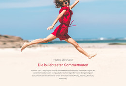 Beliebte Sommertouren Builder Joomla