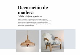 La Mejor Plantilla HTML5 Para Decoración Positiva