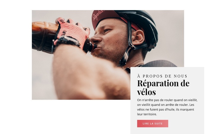 Réparation de motos et sports mécaniques Créateur de site Web HTML