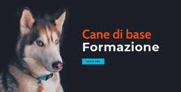 Accademia Di Addestramento Per Cani Online - Modello Di Sito Web Aziendale Premium