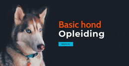 Online Hondentrainingsacademie Bootstrap 4